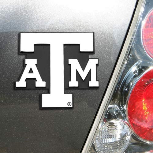 Premium Metal Auto Emblem - Texas A&M Aggies