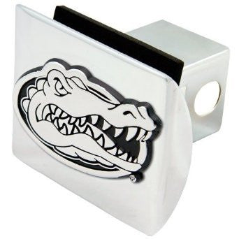 Florida (Gator Head) Shiny Chrome Hitch Cover