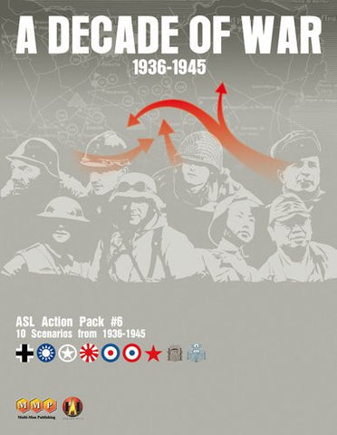 ASL ACTION PACK #6 DECADE OF WAR MMP