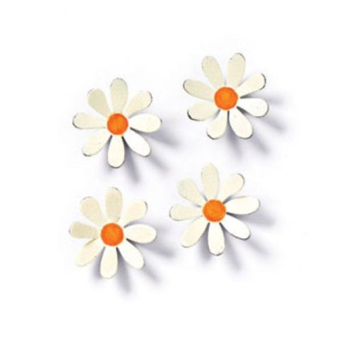 Embellish Your Story White Daisy Magnet Set