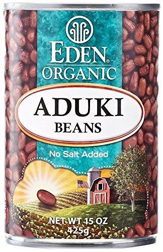 EDEN FOODS Organic Beans, Adzuki - 15 oz