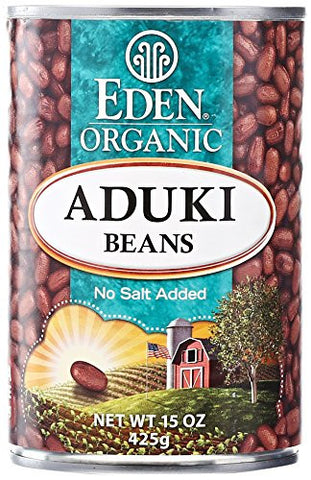 EDEN FOODS Organic Beans, Adzuki - 15 oz