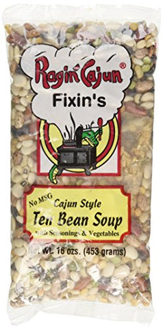 Ragin' Cajun Foods Ten Bean Soup w/Seas. & Veg. 16oz