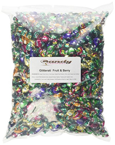 Glitterati Deluxe Miniature Hard Candies Fruit & Berry Medley 800 pcs.