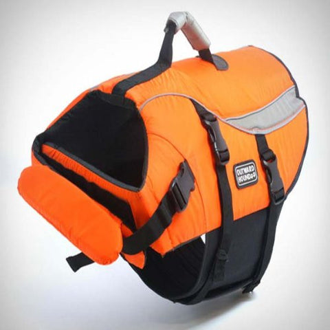 Kyjen Outward Hound Designer Pet Saver Life Jacket, Large, Orange