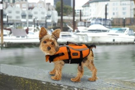 Kyjen Outward Hound Designer Pet Saver Life Jacket, X Small, Orange