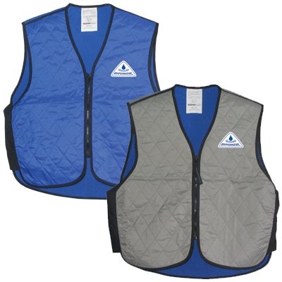 Techniche Evaporative Cooling Vests Child Sport, Silver Size 10-12 Yrs. Old