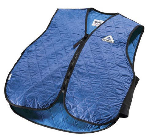 Techniche Evaporative Cooling Vests Child Sport, Blue Size 5-6 Yrs. Old