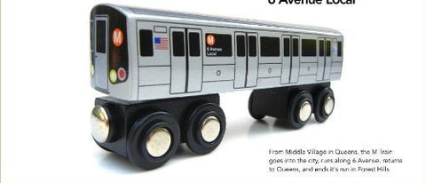 NYC Subway Line M-Train Nassau Street Local, 5" length