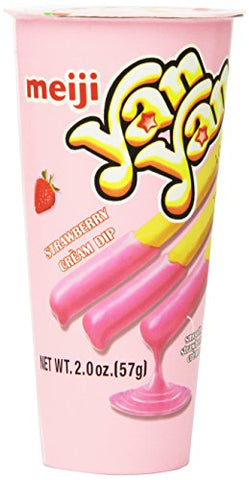 Meiji Yan Yan Strawberry Dip 1.2 oz