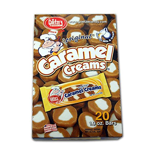 Goetze Caramel Cream Counter Display, 1.9 Oz