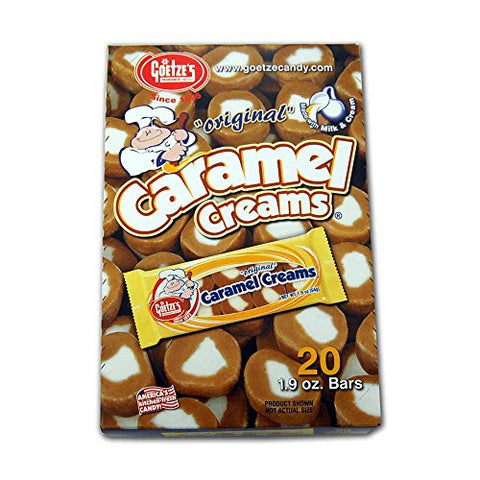 Goetze Caramel Cream Counter Display, 1.9 Oz