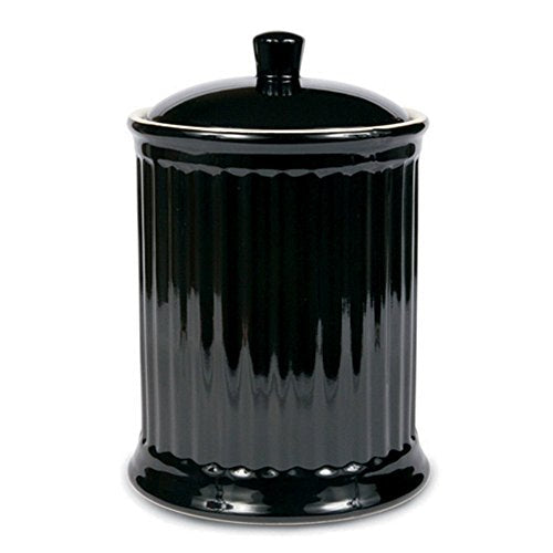 Extra Large Canister / Cookie Jar 120 Oz Black