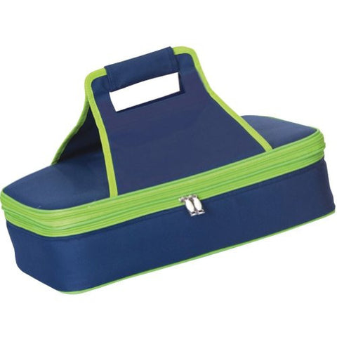 Entertainer Hot & Cold Food Carrier (Color: Navy)