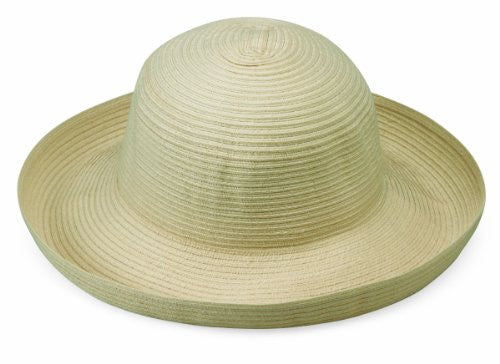 Wallaroo Hat Company Women's Sydney Woven Poly Braid Hat (Ivory / Adjustable)