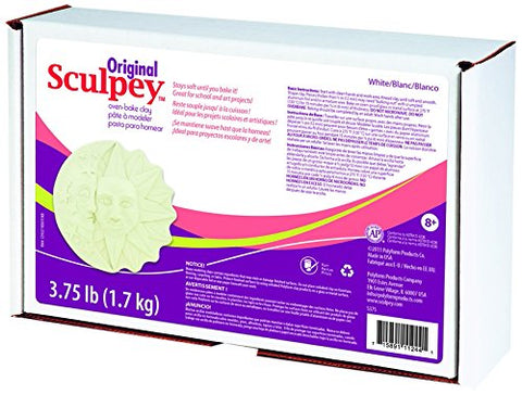 Original Sculpey White, 3.75 lb