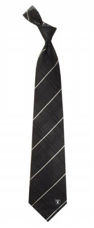 Oakland Raiders Tie Oxford Woven Silk