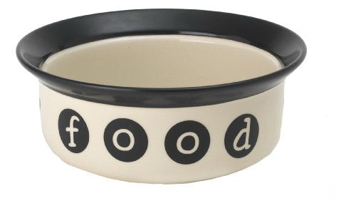 Pooch Basics Food Bowl 8"