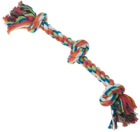 KaleidoROPE 25" Three Knot Rope Bone