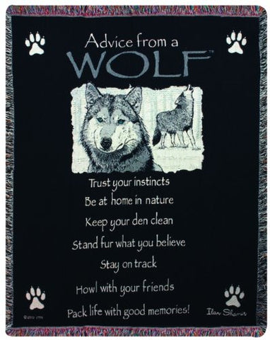 ADVICE FROM A WOLF -YTN-50X60 TAP T