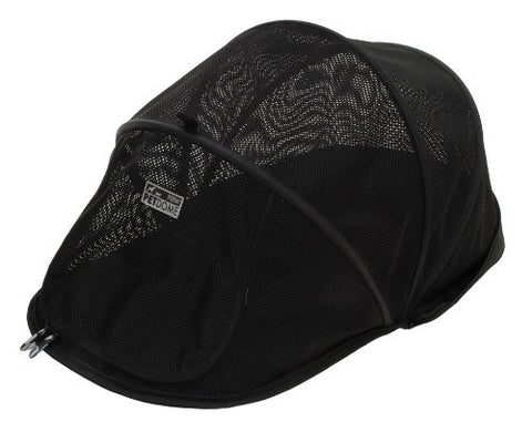 Petego Pet Dome Soft Pet Crate, Collapsible, Black Label