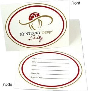Kentucky Derby Icon Invites - Pkg