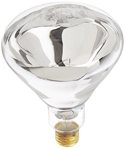 250W BR40 HEAT LAMP CLEAR E26 130V