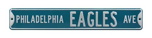 Philadelphia Eagles, Ave Street Sign, 6"x36"