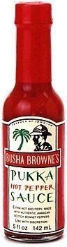 Busha Browne's Pukka Hot Pepper Sauce 5 oz (not in pricelist)