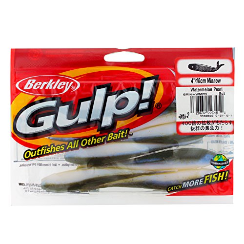 Berkley Gulp Minnow 4" Wtmln Prl 8/bg