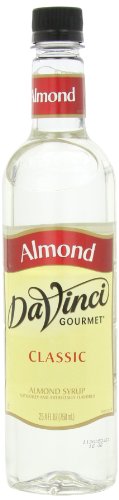 DaVinci Gourmet Classic Syrups Almond Plastic Bottle 750 ml