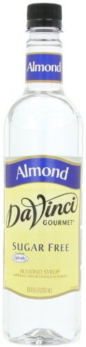 DaVinci Gourmet Sugar Free Syrups Almond Plastic Bottle 750 ml