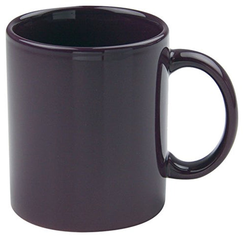 Classic Mug, Aubergine 11 Oz.