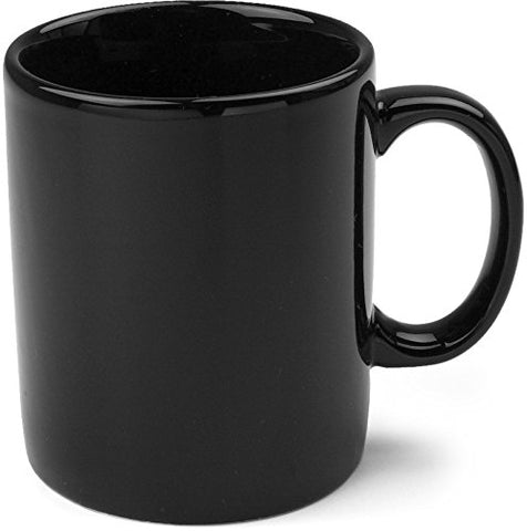 Classic Mug, Black 11 Oz.
