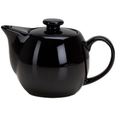 1-2 Teapot w/ Infuser, Black 14 oz