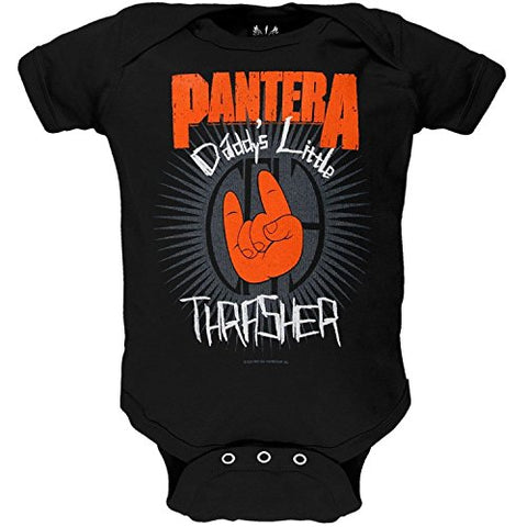 Pantera Daddy's Little Thrasher Romper Size 0-6 Months