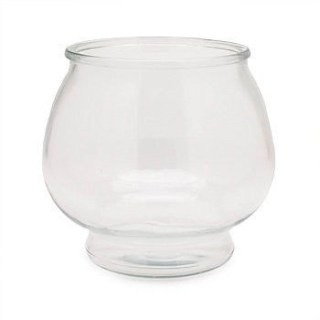 ANCHOR HOCKING 1GAL FOOTED BOWL 25178