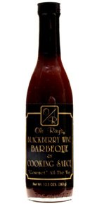 Ole Ray's Blackberry Wine BBQ and Cooking Sauce 13.5 oz (not in pricelist)
