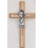 7" OAK SIL/PK OL PRAY GIRL