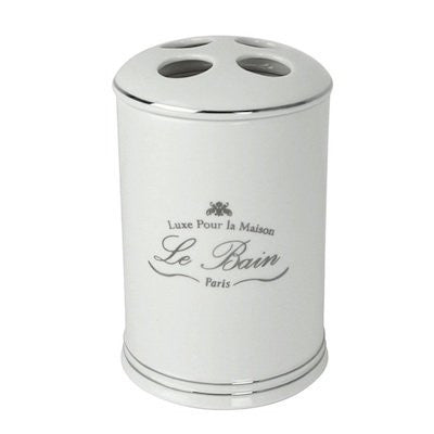 Le Bain: Toothbrush Holder (White Porcelain)