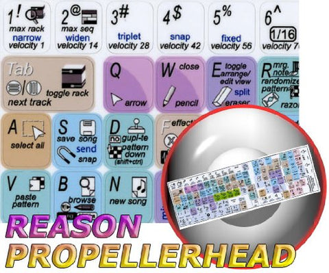 Reason Keyboard Sticker, 11 x 13