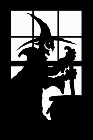 Scary Silhouette: Witch