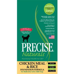 Precise Chicken Meal And Rice Foundation Formula Dry Dog Food