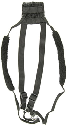 YUP! Nylon Non Pulling Dog Harness, Large/X-Large, Black