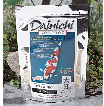 Koi Food Premium 5.5 lb, Medium Pellet