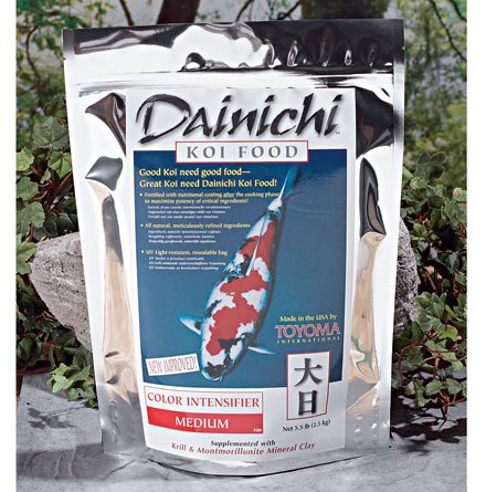 Koi Food Color Intensifier 5.5 lb, Medium Pellet