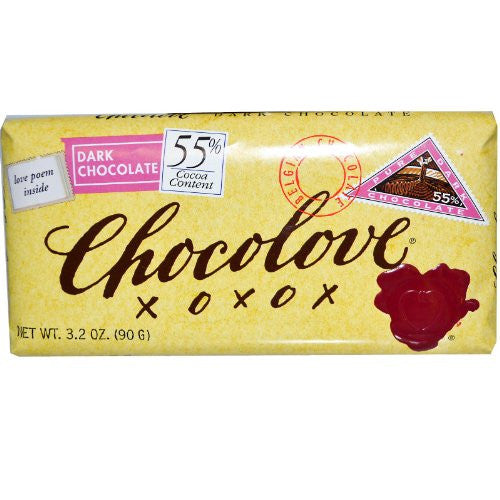 Pure Dark Chocolate Bar, 3.2 oz