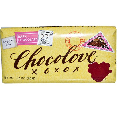 Pure Dark Chocolate Bar, 3.2 oz