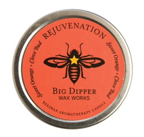 Beeswax Aromatherapy Tin 1.7 oz, Rejuvenation