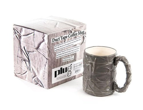 Duct Tape Mug, Ceramic, 4.5"